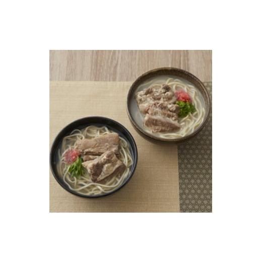 ふるさと納税 麺類 沖縄県 与那原町 沖縄そば金太郎 軟骨ソーキそば 4食セット(とんこつ2食・かつお2食) 1661674