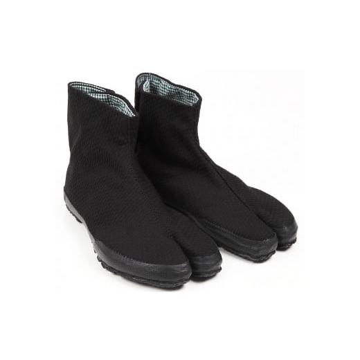 ふるさと納税 靴・スリッパ・下駄 兵庫県 高砂市 地下足袋 紋−わもん−地下足袋 刺子 黒(23.0cm) 地下足袋シューズ 足袋型スニーカー 倭紋地下足袋 …