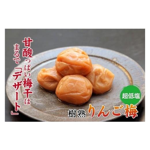 ふるさと納税 加工品等 梅干 和歌山県 印南町 紀州南高梅 りんご梅 850g×1箱 [Kn5]
