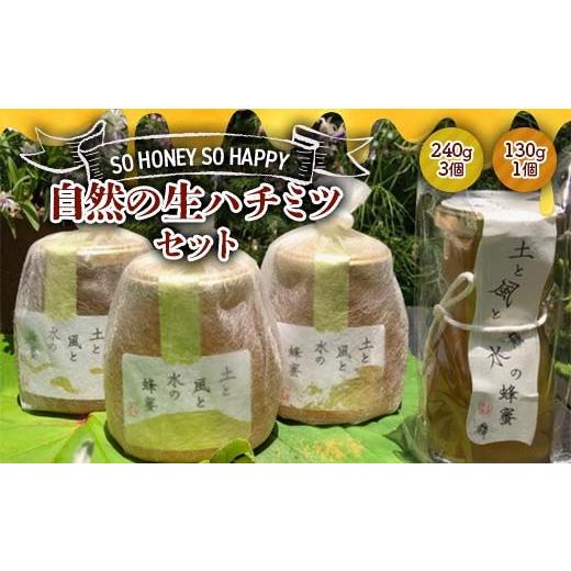 ふるさと納税 加工品等 はちみつ 岐阜県 中津川市 SO HONEY SO HAPPY 自然の生ハチミツセット はちみつ ハチミツ 蜂蜜 調味料 加工品 食品 砂糖 F4N-2549_1