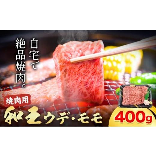 ふるさと納税 牛肉 セット 熊本県 菊池市 熊本県産A5等級和王 ウデ・モモ 焼肉用 約400g (約400g×1パック) 帝神志方ミート株式会社[90日以内に出荷予定(土日…