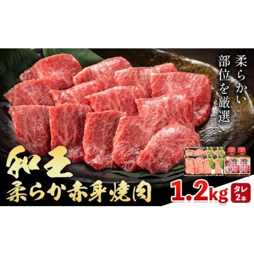 ふるさと納税 牛肉 焼肉・バーベキュー 熊本県 菊池市 熊本県産A5等級和王 柔らか赤身焼肉 1.2kg タレ付き 2本 帝神志方ミート株式会社[90日以内に出荷予定(…