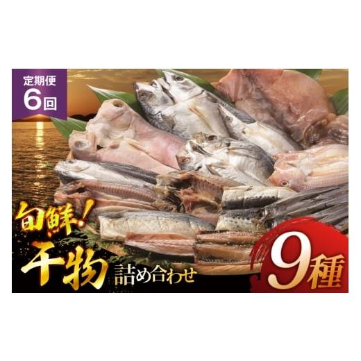 ふるさと納税 干物 アジ 長崎県 平戸市 おつまみ イカ 旬魚 平戸 干物 9種 詰め合せ 定期便 6回 森崎水産 長崎県 平戸市 hr42bgy410098 いか セット 詰合せ 干…の画像