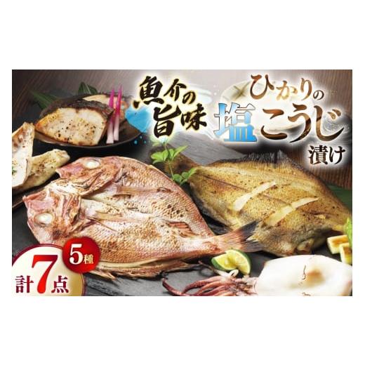 ふるさと納税 漬魚(味噌・粕等) 粕漬け 長崎県 平戸市 漬け魚 漬魚 塩麹 塩こうじ 魚介 詰め合わせ ひかりの塩麹 5種 セット ひかり 長崎県 平戸市 hr42bgy4…