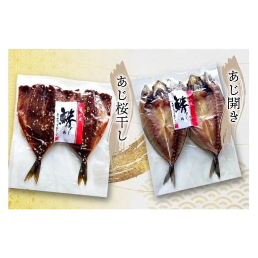 ふるさと納税 干物 アジ 長崎県 平戸市 干物 セット ひもの あじ さば 詰め合わせ 6回 定期便 篠崎海産物店 長崎県 平戸市 hr42bgy410138 アジ サバ 鯵 鯖 あ…の画像