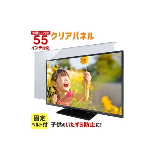 ふるさと納税 雑貨・日用品 大阪府 和泉市 大阪府和泉市 有機ELテレビ55インチ用 テレビ画面保護パネル クリアタイプ テレビガード 1669373