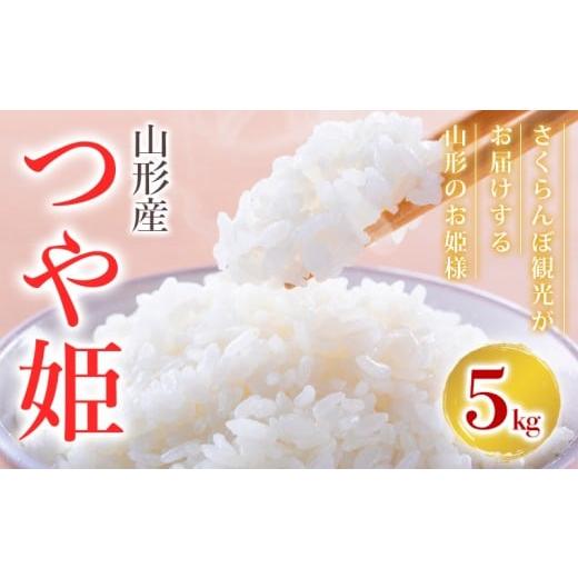 ふるさと納税 米・パン 山形県 山形市 令和7年産 つや姫 さくらんぼ観光がお届けする山形のお姫様 5kg FY25-349