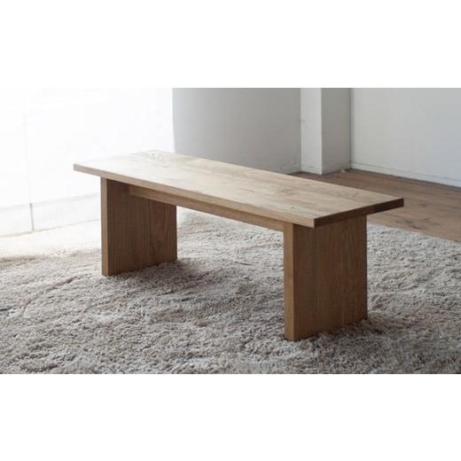 ふるさと納税 家具 福岡県 柳川市 くりのベンチ (幅70cm・国産栗材) テーブル幅120cm用 / 椅子 チェア 長椅子 ベンチ 腰掛け 木製 インテリア 家具 ダイニ…