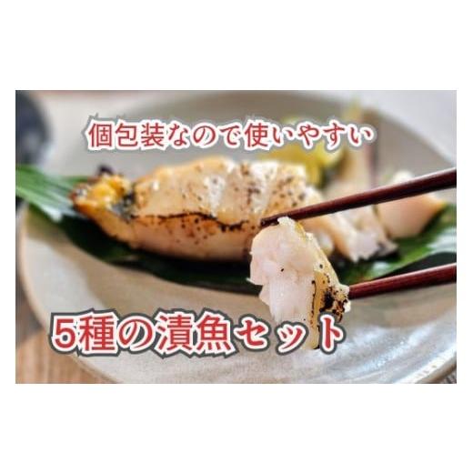 ふるさと納税 魚貝類 愛知県 蒲郡市 G0702 5種の漬け魚セット