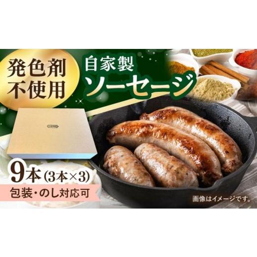 ふるさと納税 肉 ソーセージ 長崎県 大村市 ソーセージ 9本(3本入×3パック) 大村市 / Torres手作りハムベーコン工房