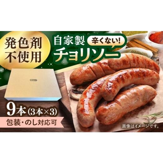 ふるさと納税 肉 ソーセージ 長崎県 大村市 チョリソー 9本(3本入×3パック) 大村市 / Torres手作りハムベーコン工房