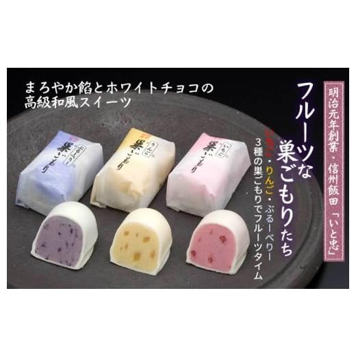 ふるさと納税 和菓子 長野県 飯田市 フルーツ な 巣ごもり たち 9個入 | 和菓子 お菓子 お茶請け 餡子 和風 スイーツ お土産 贈り物 長野県 飯田市 信州 9個
