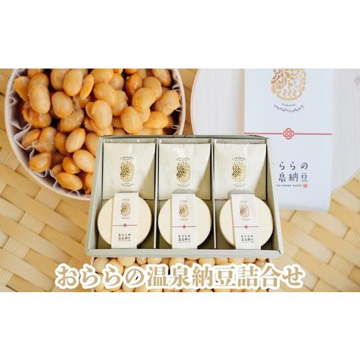 ふるさと納税 加工品等 納豆 福島県 福島市 No.3098 おららの温泉納豆 詰合せ