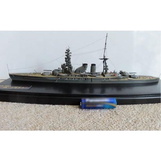 ふるさと納税 雑貨・日用品 岡山県 奈義町 プロプラモデラーが作る 一点物 日本海軍 戦艦 「長門」 1927年 1/700 (完成品) アオシマベースプラモデル プラ…