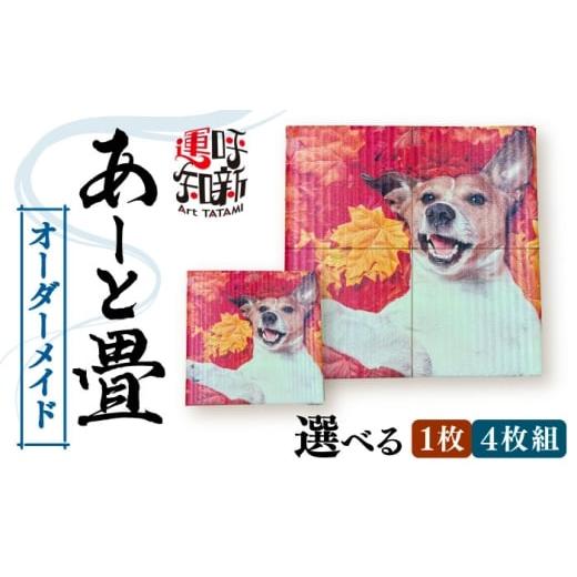 ふるさと納税 家具 インテリア・寝具・収納 愛知県 愛西市 世界にひとつだけ オーダーメイド あーと畳 4枚1セット 畳 たたみ 愛西市 / 有限会社なかしま AEDC…