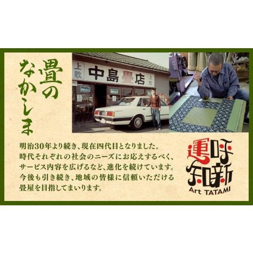 ふるさと納税 家具 インテリア・寝具・収納 愛知県 愛西市 1枚 あーと畳 あいさいちゃん 畳 たたみ いぐさ 愛西市 ／ 有限会社なかしま AEDC001 1枚_6