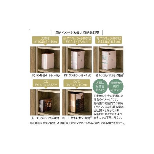 ふるさと納税 家具 本棚・ラック・カラーボックス 和歌山県 海南市 完成品でお届け 扉付き本棚〔薄型タイプ〕（ウォールナット）本棚 扉付き 幅60 スリム 薄…