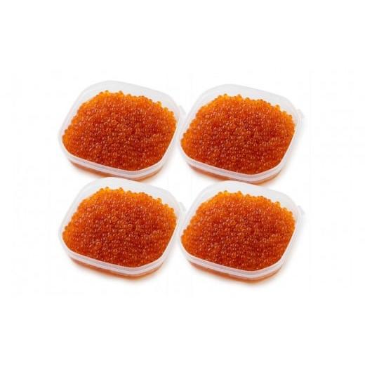 ふるさと納税 いくら 愛知県 名古屋市 いくら 醤油漬け 400g(100g×4P) 鱒の卵 冷凍 尾張まるはち | いくら イクラ いくら醤油漬け 冷凍 鱒卵 醤油漬け 贈答用…の画像