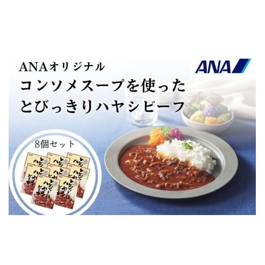 ふるさと納税 加工品等 レトルト 和歌山県 有田市 ANAオリジナルビーフコンソメスープを使ったとびっきりハヤシビーフ8個セット(A1053-1)