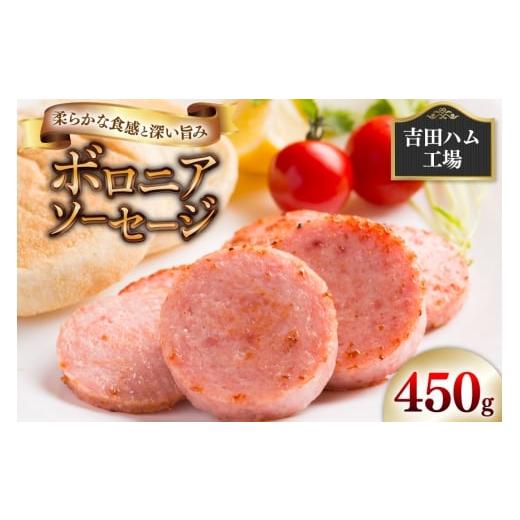ふるさと納税 肉 ソーセージ 静岡県 吉田町 ソーセージ ボロニアソーセージ450g 吉田ハム工場 静岡県 吉田町 22424674 ボロニア 国産 豚肉 加工肉 肉 ハム お…