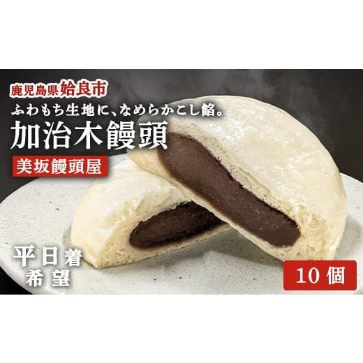 ふるさと納税 菓子 饅頭 鹿児島県 姶良市 a1049-A-01 平日着希望 1823年創業「美坂屋」 加治木まんじゅうセット(計10個) 姶良市特産品協会 姶良市 酒まんじゅ…