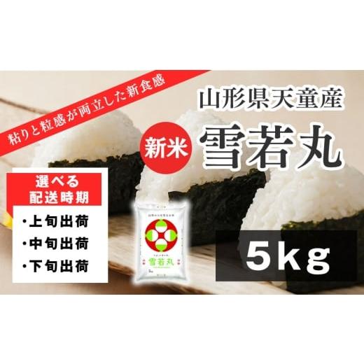 ふるさと納税 米 山形県 天童市 07-01-174-12B 雪若丸5kg 2025年12月中旬発送・令和7年産 2025年12月中旬発送・令和7年産