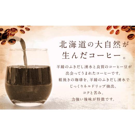 ふるさと納税 コーヒー 飲料 北海道 京極町  12回定期便 名水珈琲 1ケース（1,000ml×6本）×12回 計12ケース ／ 無糖 珈琲 コーヒー アイスコーヒー ボトルコ…の画像