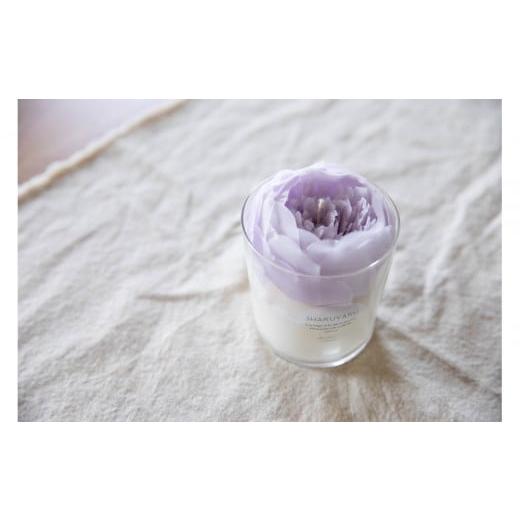 ふるさと納税 雑貨・日用品 東京都 八王子市 リアルなお花のキャンドル 『芍薬』(無香料) 無香料