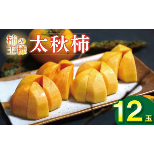 ふるさと納税 果物類 柿 徳島県 吉野川市 太秋柿 12玉入り 約4〜4.8 kg 甘柿 カキ 大振り 柿 2025年10月中旬〜発送予定 フルーツ 旬 果物 くだもの 徳島県 吉…