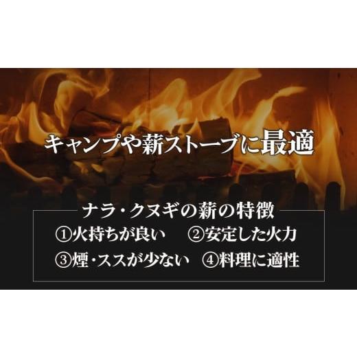 ふるさと納税 アウトドアグッズ 栃木県 茂木町 茂木町産 乾燥薪 ナラ＆クヌギ 約20kg | マキ まき 楢 椚 なら くぬぎ キャンプ 木 木材 薪ストーブ 暖炉 燃料 …の画像