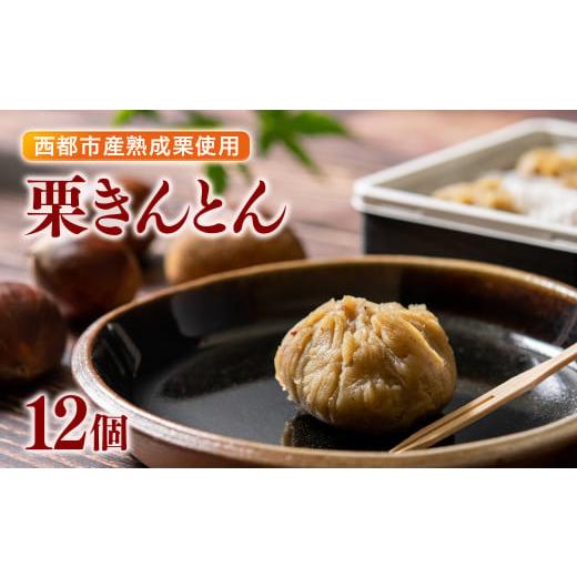 ふるさと納税 和菓子 栗きんとん 宮崎県 西都市 栗きんとん 6個入り×2 合計12個 先行予約 1-286 くり 栗 国産 生栗 果物 フルーツ スイーツ 決済完了より30日…