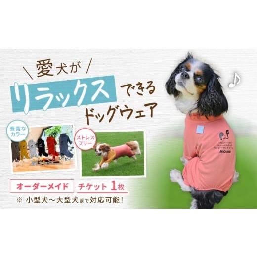 ふるさと納税 イベントやチケット等 長崎県 諫早市 オーダメイド ドッグウェア / 犬 ペット服 ペットウェア / 諫早市 / 株式会社美泉