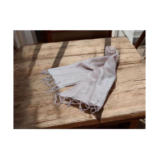 ふるさと納税 ファッション 福島県 塙町 G078VC01 ダリア染めストール ピンク ピンク