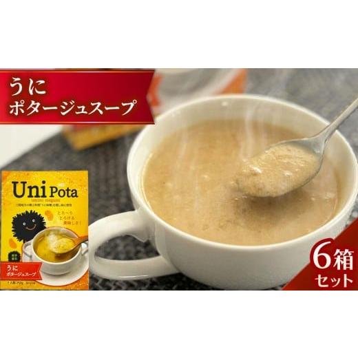 ふるさと納税 ウニ 岩手県 釜石市 fc-10-044 うにポタージュスープ6箱セット