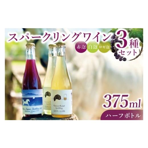 ふるさと納税 ワイン スパークリングワイン 茨城県 行方市 スパークリングワイン「泡3種セット」|ワイン スパークリングワイン ボトルワイン 酒 お酒 酒類 ボ…