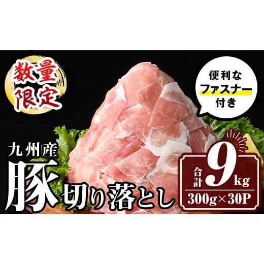 ふるさと納税 豚肉 鹿児島県 伊佐市 isa784 生活応援:数量限定 [先行予約受付中 2026年2月より順次発送]九州産 豚肉切り落とし (合計9.0kg) 国産 真空包装 …