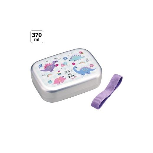 ふるさと納税 食器・グラス 弁当箱 奈良県 奈良市 アルミ弁当箱 370ml ハッピー&スマイルレインボー スケーター skater アルミ 弁当箱 ランチボックス 中子付…