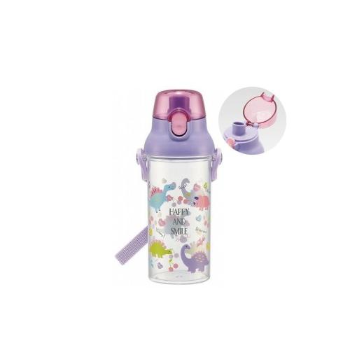ふるさと納税 食器・グラス 奈良県 奈良市 食洗機対応プラクリアボトル 480ml スケーター skater ハッピー&スマイル/PSB5TR_4973307513374 プラスチック 水…