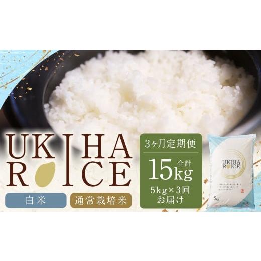 ふるさと納税 米 ヒノヒカリ 福岡県 うきは市 3ヶ月定期便 みずほファーム UKIHA RICE 白米 5kgx3回 (通常栽培米) 計15kg ヒノヒカリ ひのひかり 精米 米 …