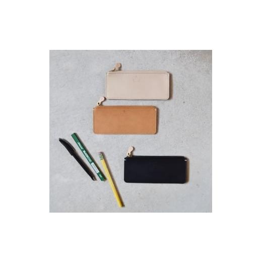 ふるさと納税 文房具・玩具 大阪府 河内長野市 Teha'amana Square pencase Basic テハマナ スクエアペンケース ベーシック キャメル 革 皮 雑貨 おしゃれ レ…