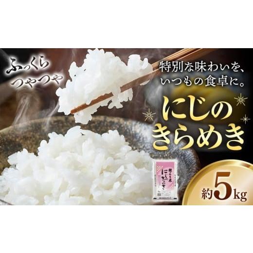 ふるさと納税 米 和歌山県 日高町 にじのきらめき 5kg JAわかやま さわやか日高[90日以内に出荷予定(土日祝除く)] 和歌山県 日高町 米 こめ コメ 送料無料