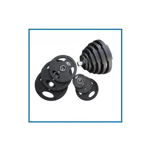 ふるさと納税 スポーツ・アウトドア 岐阜県 瑞穂市 X-TJ PF001 ラバープレート 50Φ 107.5kgセット|トレーニング フィットネス 器具 筋トレ スポーツ 運動 ダ…