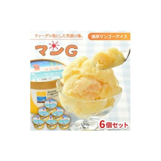 ふるさと納税 菓子 アイス 沖縄県 中城村 中城の中学生が開発した濃厚マンゴーアイス 『ティーダの落とした笑顔の種。マンG』(130ml×6個) 1670774