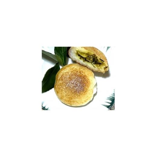 ふるさと納税 加工品等 青森県 - いももち(めじゃも)ゴマ高菜味 1袋4個入り(1個40g)×5袋 1659097