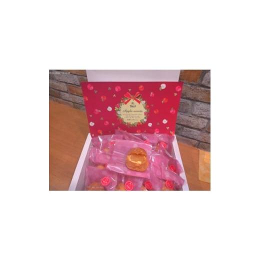 ふるさと納税 菓子 青森県 - りんごのクッキーシュー 1箱(計12個入り) 1678672
