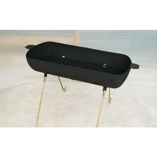 ふるさと納税 雑貨・日用品 熊本県 水俣市 プロパン ボンベ BBQ コンロ 600型 (長足) 鉄板 網