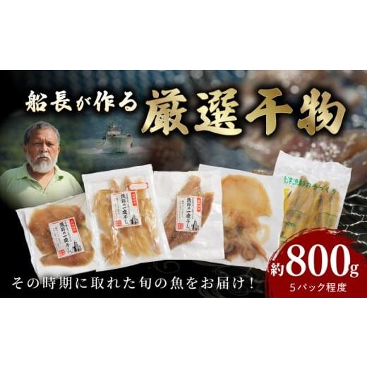 ふるさと納税 干物 熊本県 天草市 S072-007_船長が作る、厳選干物