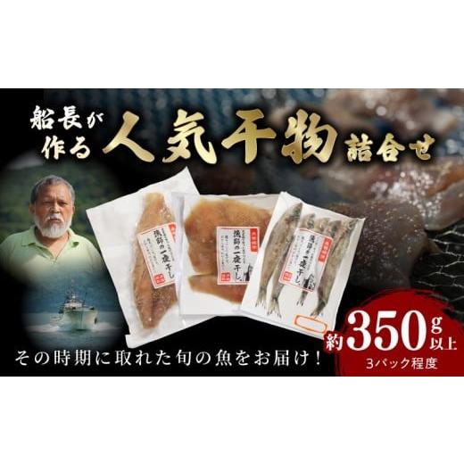 ふるさと納税 干物 熊本県 天草市 S072-009_人気干物3種類詰合せ