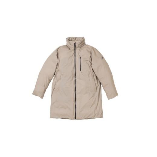 ふるさと納税 服 男 北海道 小樽市 UNISEX 北海道ダウン : RETAR NUY / レタールヌイ [TANNE / タンネ] LONG DOWN COAT [SAND BEIGE / Lサイズ] 2025…
