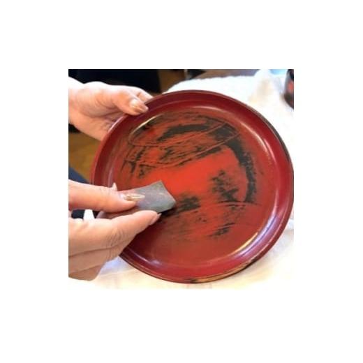 ふるさと納税 体験チケット 神奈川県 - かながわの名産100選「小田原漆器」漆の研ぎ出し体験ペアチケット 1676103